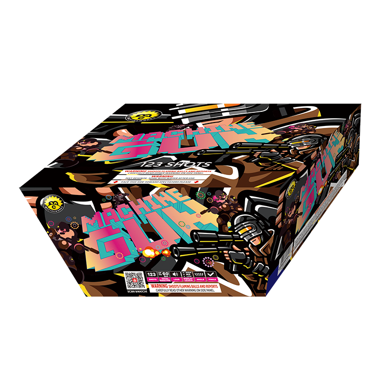 Machine Gun 123 Shots 200G Cake MC109
